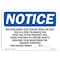 Signmission OSHA Notice Sign, 5" Height, 7" Width, Red Dyed Diesel Fuel For Off Road Use Only Sign, Landscape OS-NS-D-57-L-18010 - alternate 1